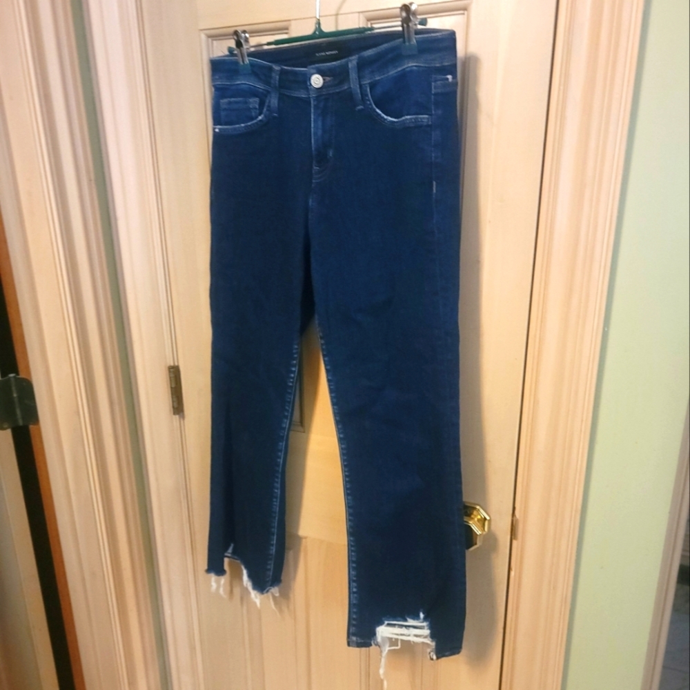 Misses Sz 28 Sz 7 Flying Monkey Mid Rise Cropped Jeans